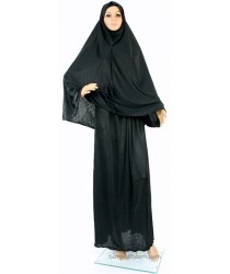 Womens Black Hajj ehram / Ihram/ ahram / Prayer Outfit